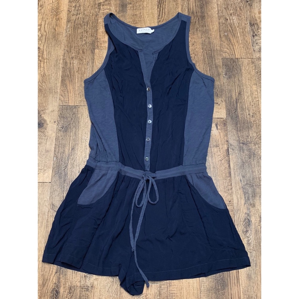 VELVET Graham / Spencer ANTHROPOLOGIE ROMPER Med